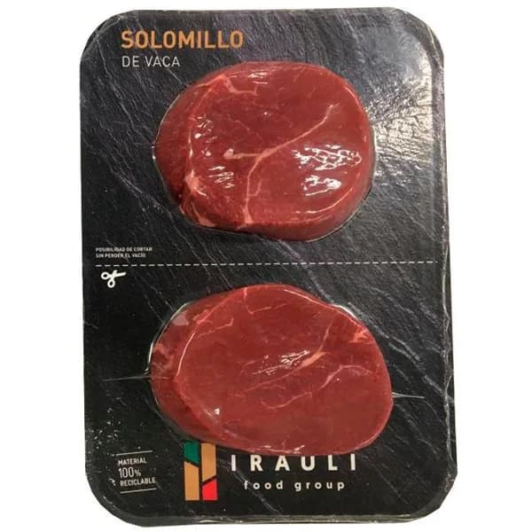 Medallones solomillo de vaca al vacío skin, bandeja aprox. 400 g - 0.4 kg - Imagen del producto en Findit
