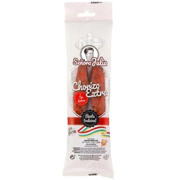 Chorizo casero SEÑORA JULIA, sarta 250 g - 1 ud - Imagen del producto en Findit