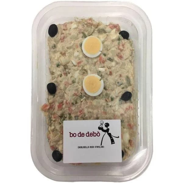 Ensaladilla rusa familiar BO DE DEBO, bandeja 800 g - 0.8 kg - Imagen del producto en Findit