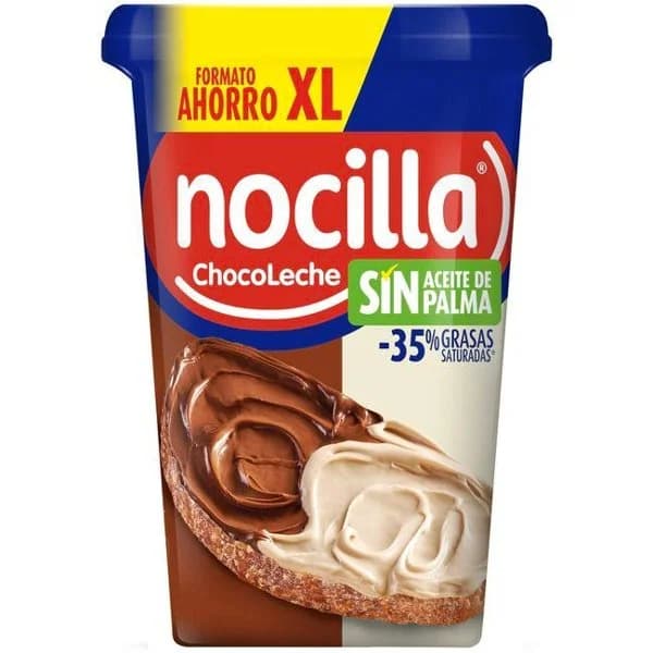Crema de cacao 2 sabores NOCILLA, bote 750 g - 0.75 kg - Imagen del producto en Findit
