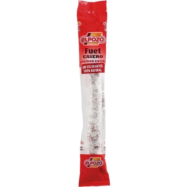 Fuet casero ELPOZO, pieza 150 g - 1 ud - Imagen del producto en Findit