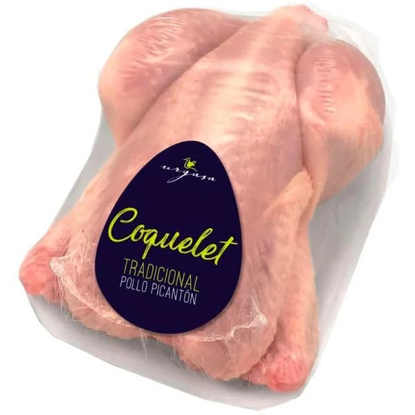 Pollo picantón coquelet URGASA, 1 ud, bandeja aprox. 450 g - 1 ud - Imagen del producto en Findit