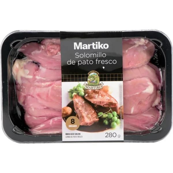 Solomillo de pato fresco MARTIKO, bandeja 280 g - 1 ud - Imagen del producto en Findit