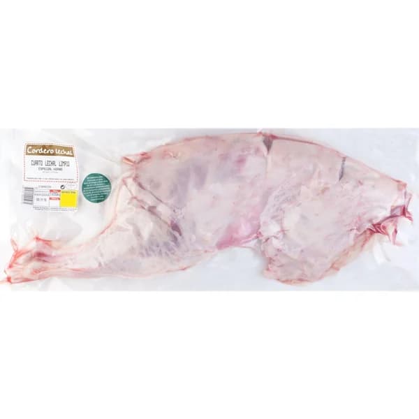 Cordero lechal limpio, bandeja aprox. 7.5 kg - 1 ud - Imagen del producto en Findit