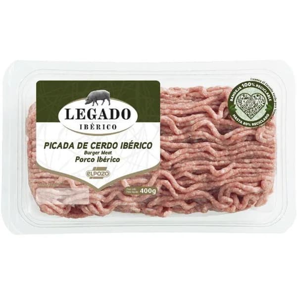 Picada de cerdo ibérico ELPOZO, bandeja 400 g - 1 ud - Imagen del producto en Findit