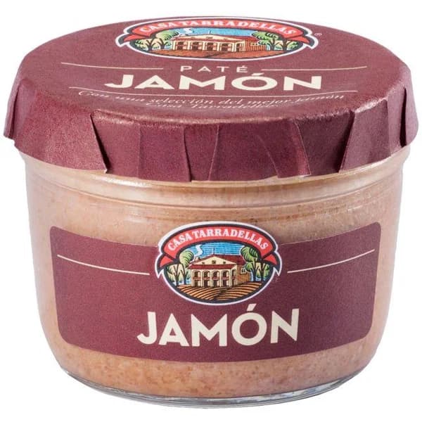 Paté de jamón CASA TARRADELLAS, frasco 125 g - 1 ud - Imagen del producto en Findit