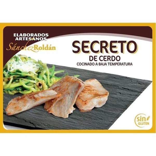 Secreto de cerdo SANCHEZ ROLDÁN, bandeja 250 g - 1 ud - Imagen del producto en Findit