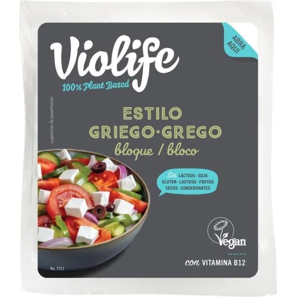 Taco vegano estilo griego VIOLIFE, bandeja 200 g - 0.2 kg - Imagen del producto en Findit