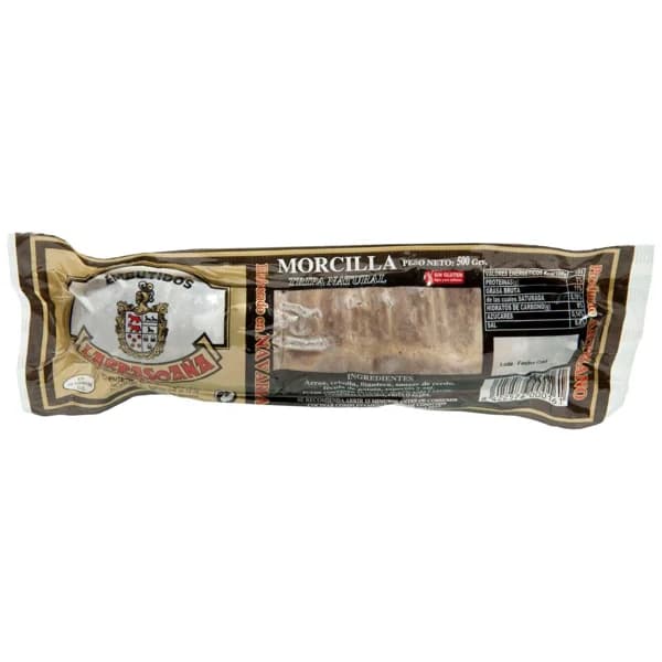 Morcilla al vacío LARRASOAÑA, pieza 500 g - 1 ud - Imagen del producto en Findit