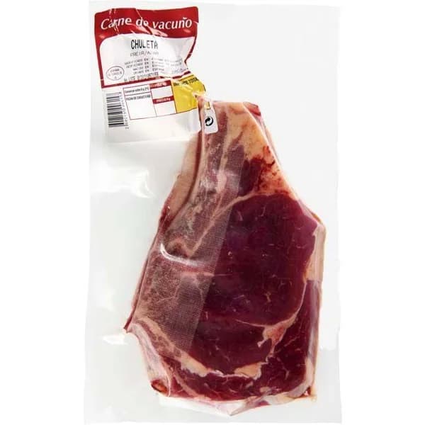 Chuleta de vaca individual skin, bandeja aprox. 500 g - 1 ud - Imagen del producto en Findit