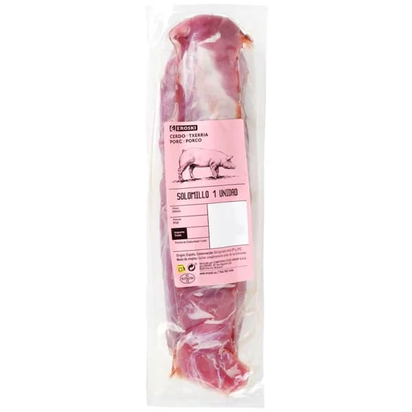 Solomillo de cerdo al vacío, sobre aprox. 500 g - 0.5 kg - Imagen del producto en Findit