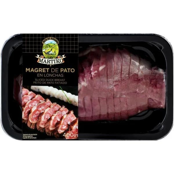 Magret de pato Reyno Gourmet MARTIKO, bandeja 400 g - 1 ud - Imagen del producto en Findit
