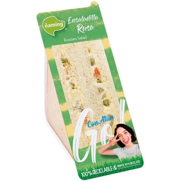 Sandwich go de ensaladilla ÑAMING, 1 ud, 140 g - 1 ud - Imagen del producto en Findit