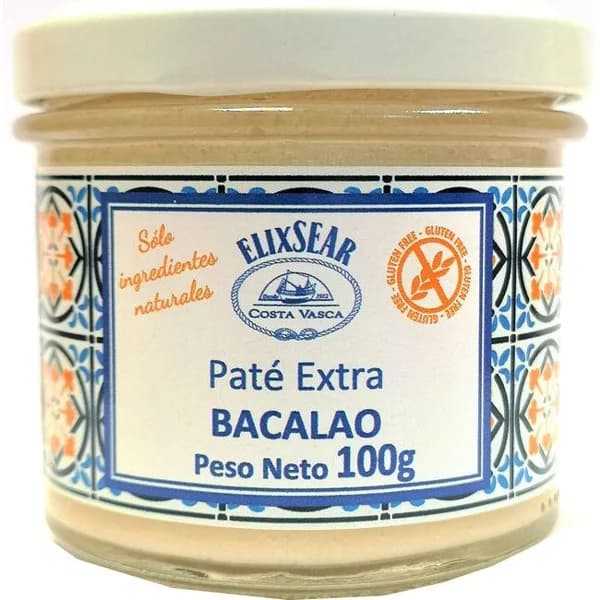 Paté extra de bacalao COSTA VASCA, frasco 100 g - 0.1 kg - Imagen del producto en Findit