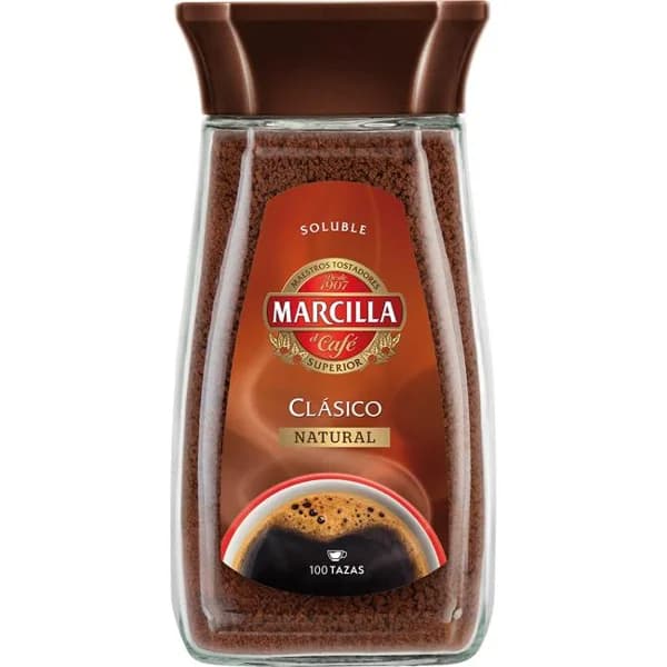 Café soluble natural MARCILLA, frasco 200 g - 0.2 kg - Imagen del producto en Findit