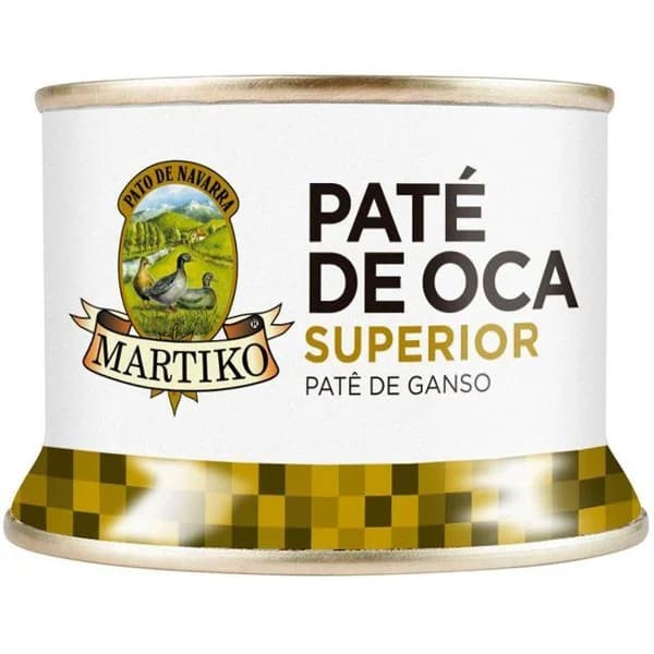 Paté de hígado de oca superior MARTIKO, lata 130 g - 1 ud - Imagen del producto en Findit