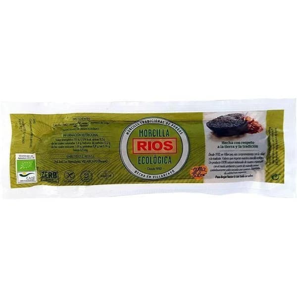 Morcilla de Burgos ecológica RIOS, pieza aprox. 275 g - 1 ud - Imagen del producto en Findit