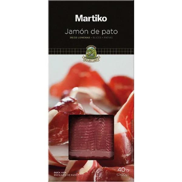 Jamón de pato MARTIKO, pack 2x20 g - 1 ud - Imagen del producto en Findit
