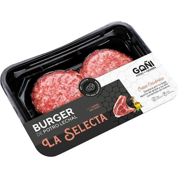 Burger meat de potro selecta GOÑI, 320 g - 1 ud - Imagen del producto en Findit