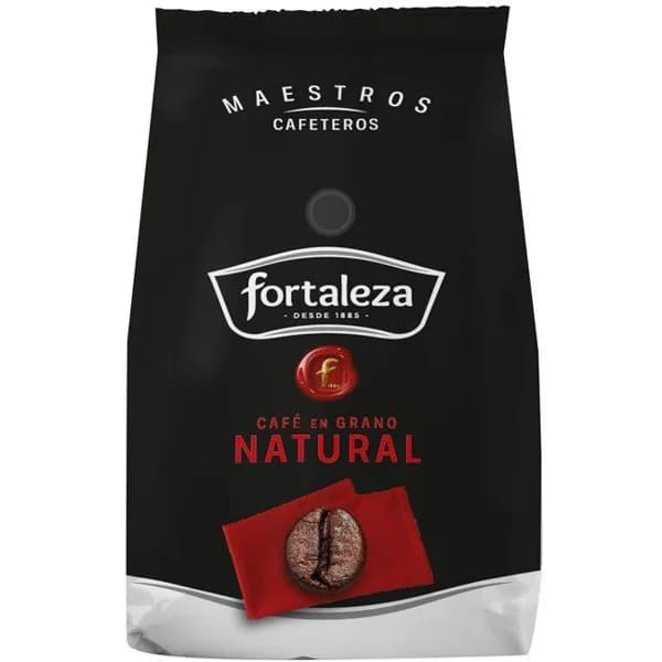 Café en grano natural FORTALEZA, paquete 500 g - 0.5 kg - Imagen del producto en Findit