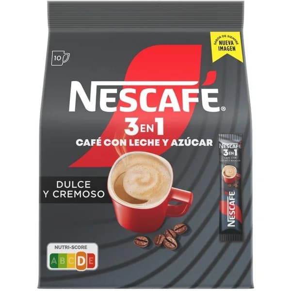 Café soluble 3en1 NESCAFÉ, paquete 160 g - 0.16 kg - Imagen del producto en Findit
