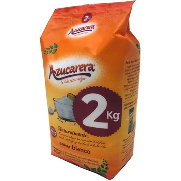 Azúcar blanco AZUCARERA, paquete 2 kg - 2 kg - Imagen del producto en Findit