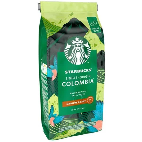 Café grano colombia STARBUCKS, paquete 450 g - 0.45 kg - Imagen del producto en Findit