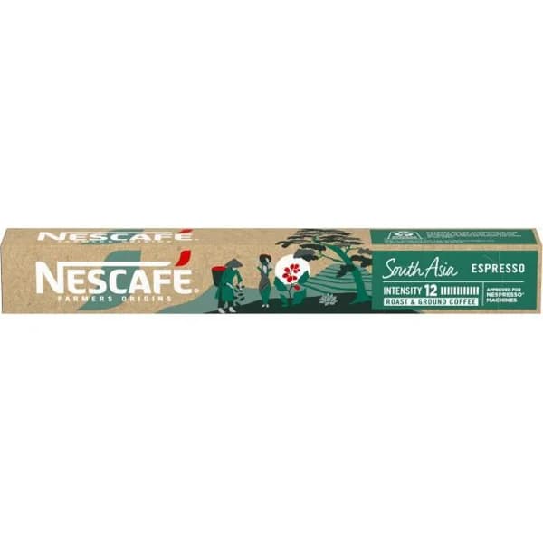 Café South Asia comp. Nespresso NESCAFÉ, caja 10 uds - 10 ud - Imagen del producto en Findit