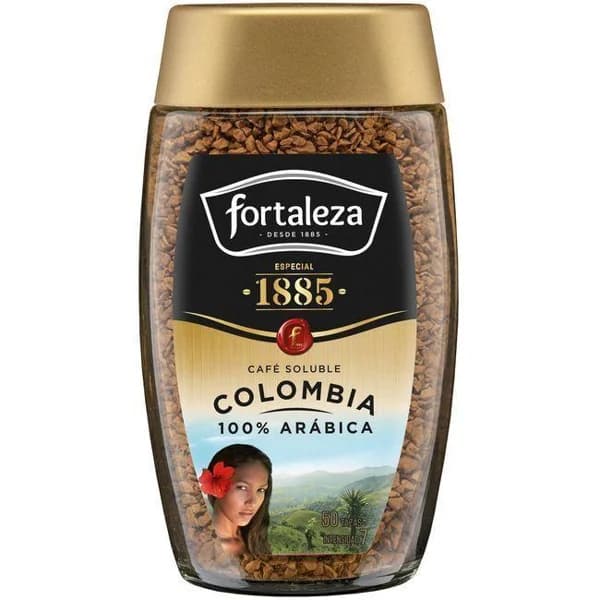 Café soluble Colombia FORTALEZA, frasco 100 g - 0.1 kg - Imagen del producto en Findit