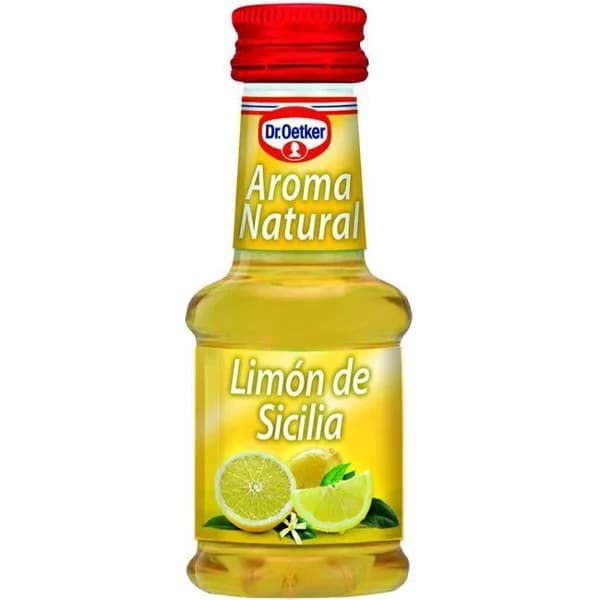 Aroma natural de limón DR. OETKER, frasco 35 ml - 1 ud - Imagen del producto en Findit