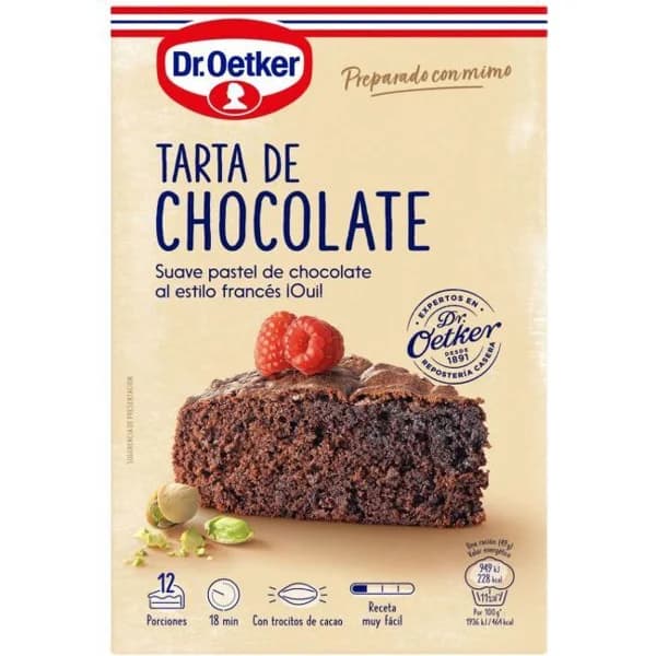 Tarta de chocolate DR.OETKER, caja 355 g - 0.35 kg - Imagen del producto en Findit