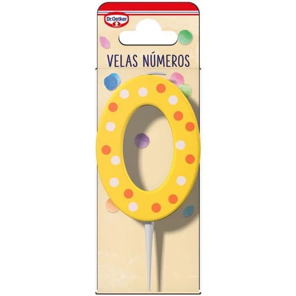 Vela Nº 9 DR. OETKER, pack 1 ud - 1 ud - Imagen del producto en Findit