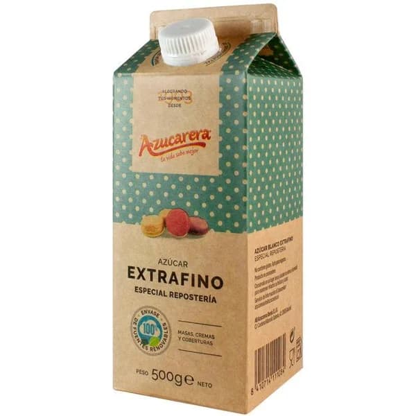 Azúcar extrafino AZUCARERA, brik 500 g - 0.5 kg - Imagen del producto en Findit