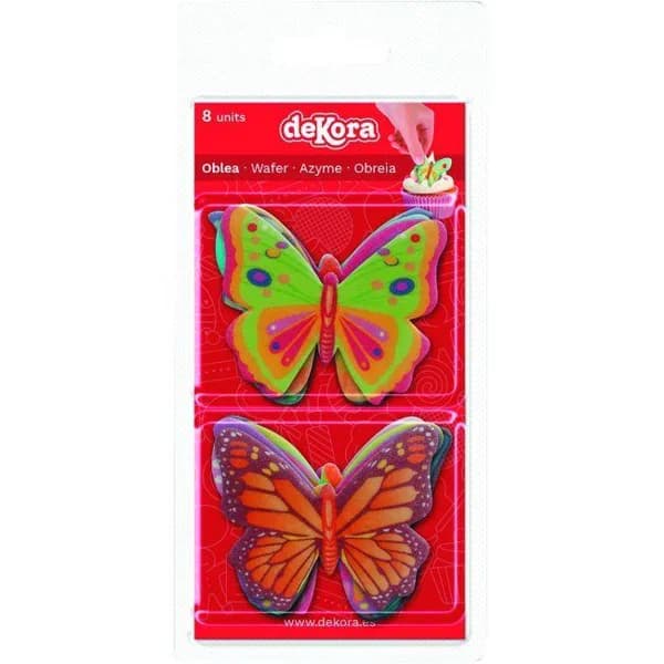 Obleas de mariposas DEKORA, pack 1 ud - 1 ud - Imagen del producto en Findit