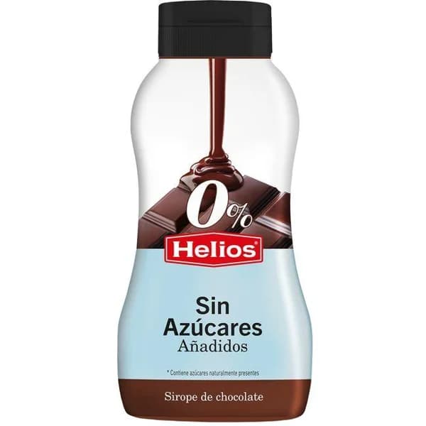 Sirope de chocolate 0% HELIOS, bote 270 g - 0.27 kg - Imagen del producto en Findit