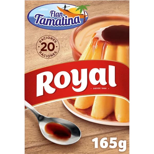 Flan tamatina ROYAL, caja 165 g - 0.17 kg - Imagen del producto en Findit