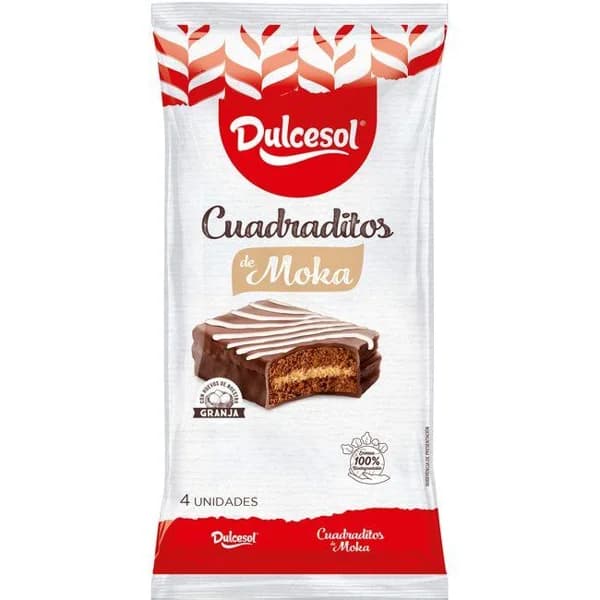 Cuadrados de moka DULCESOL, paquete 171 g - 0.17 kg - Imagen del producto en Findit