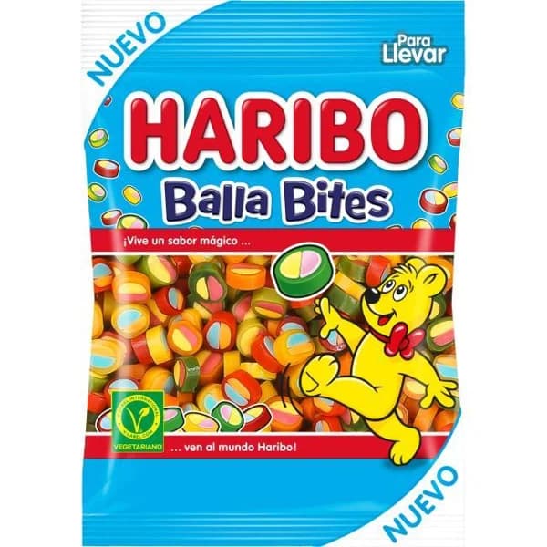 Gomis balla bites HARIBO, bolsa 100 g - 0.1 kg - Imagen del producto en Findit