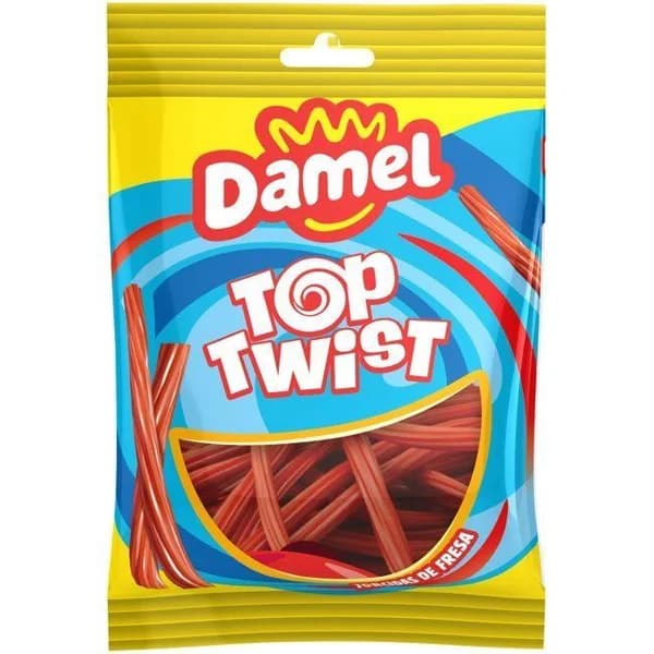 Torcidas de fresa DAMEL, bolsa 135 g - 1 ud - Imagen del producto en Findit