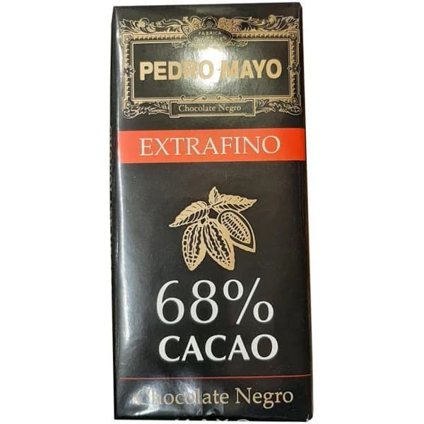Chocolate negro 68% PEDRO MAYO, tableta 100 g - 0.1 kg - Imagen del producto en Findit