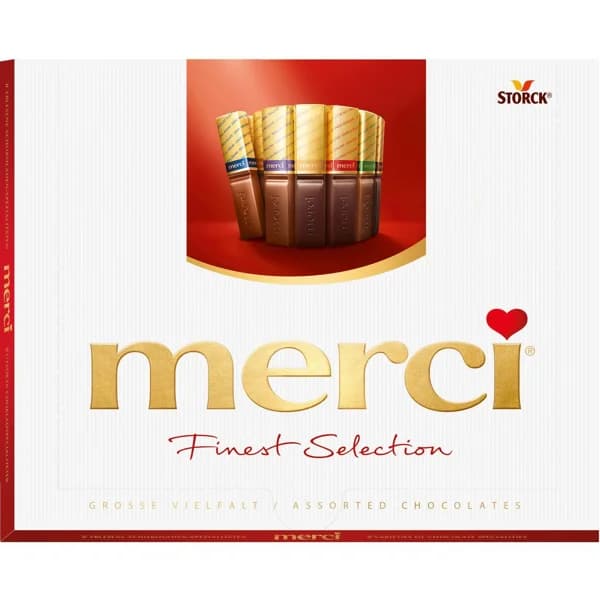Bombones MERCI, caja 250 g - 0.25 kg - Imagen del producto en Findit