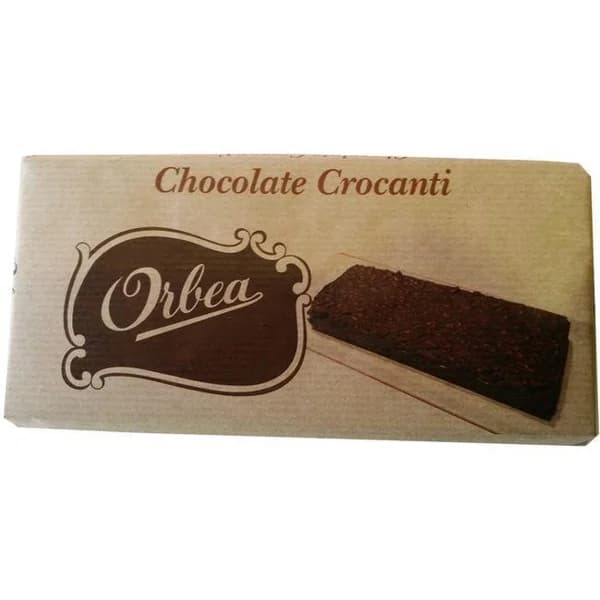 Chocolate con leche crocanti ORBEA, tableta 125 g - 0.13 kg - Imagen del producto en Findit
