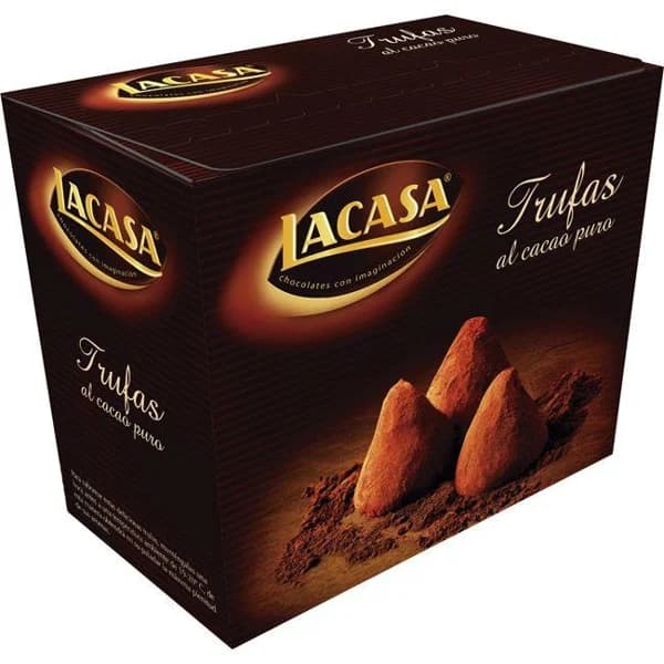 Trufas de cacao puro LACASA, caja 200 g - 0.2 kg - Imagen del producto en Findit
