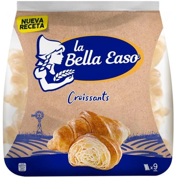 Croissant BELLA EASO, 9 uds, paquete 270 g - 0.27 kg - Imagen del producto en Findit