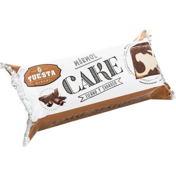 Cake mármol TUESTA BAKERY, paquete 350 g - 0.35 kg - Imagen del producto en Findit