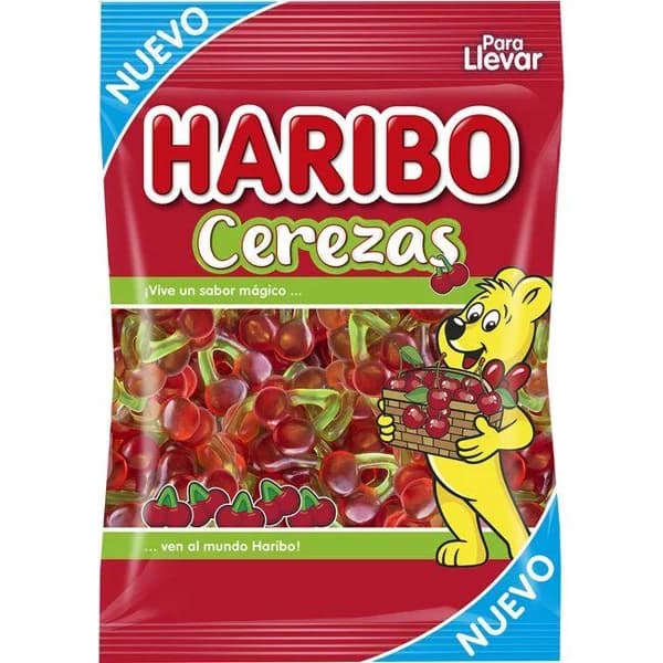 Cerezas HARIBO, bolsa 100 g - 0.1 kg - Imagen del producto en Findit