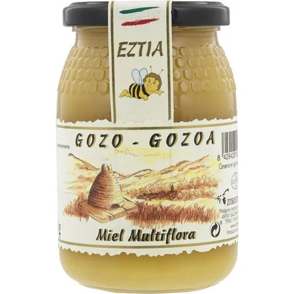 Miel multiflora Eztiginak GOZO-GOZOA, frasco 500 g - 0.5 kg - Imagen del producto en Findit
