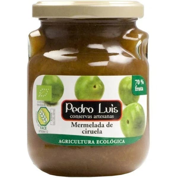 Mermelada bio de ciruelas PEDRO LUIS, frasco 300 g - 0.3 kg - Imagen del producto en Findit