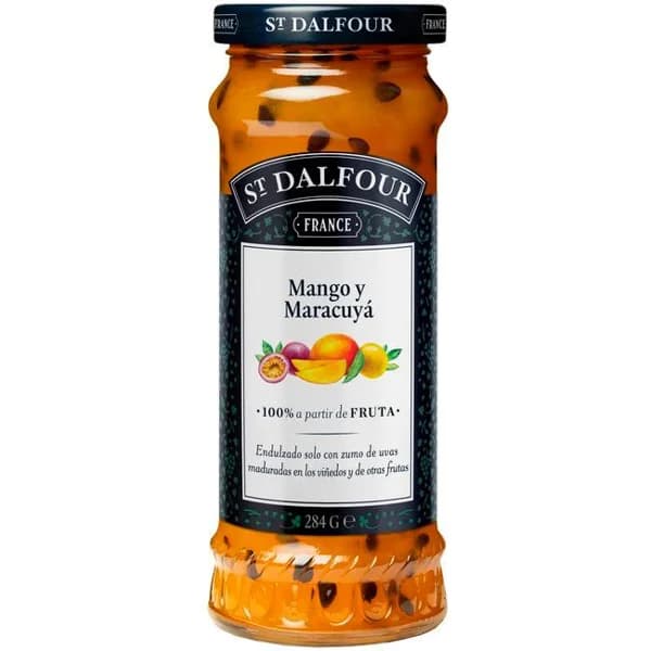 Rapsodia de frutas maracuyá y mango ST. DALFOUR, frasco 284 g - 0.28 kg - Imagen del producto en Findit