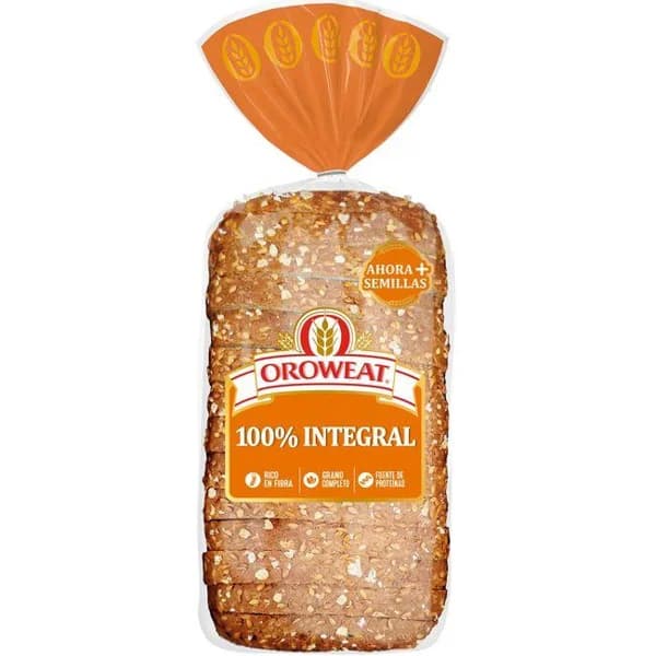 Pan de molde sésamo y lino OROWEAT, paquete 550 g - 0.55 kg - Imagen del producto en Findit